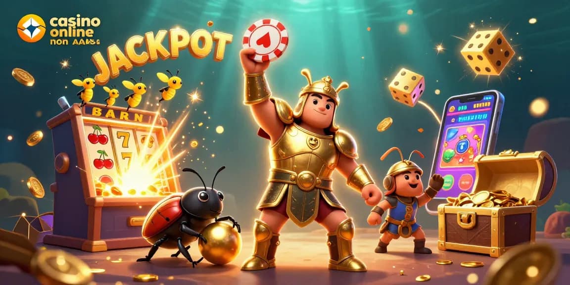 Gioca nei casino online non AAMS con un tesoro di vincite e jackpot luminosi.