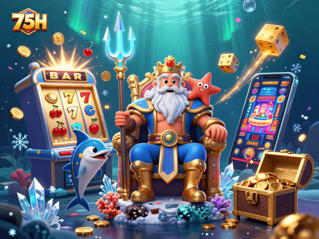 Ganhe prêmios no cassino 75H com um incrível cenário de jackpot.