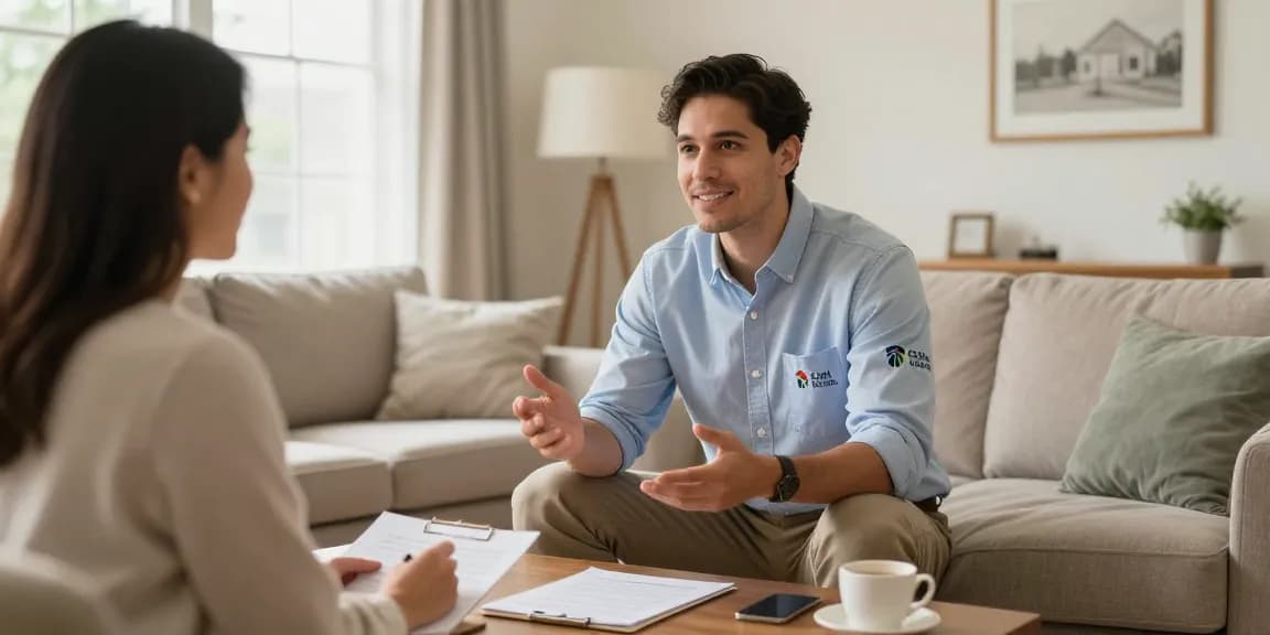 We buy houses in Tennessee - trusted local cash home buyers meeting with homeowners.