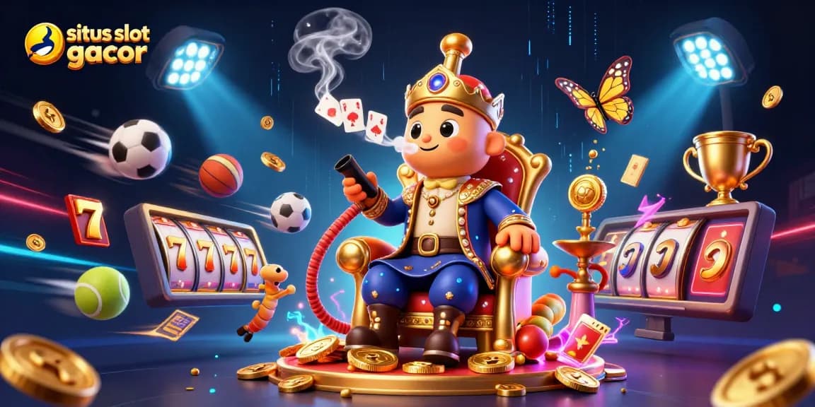 Engage in thrilling games at situs slot gacor with colorful symbols and dynamic winning opportunities.