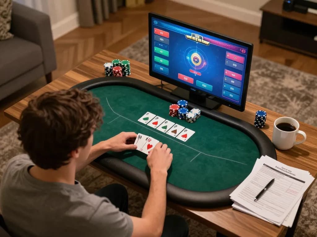 Join the action in this intense online poker game; click here to dive into your ultimate winning strategies
