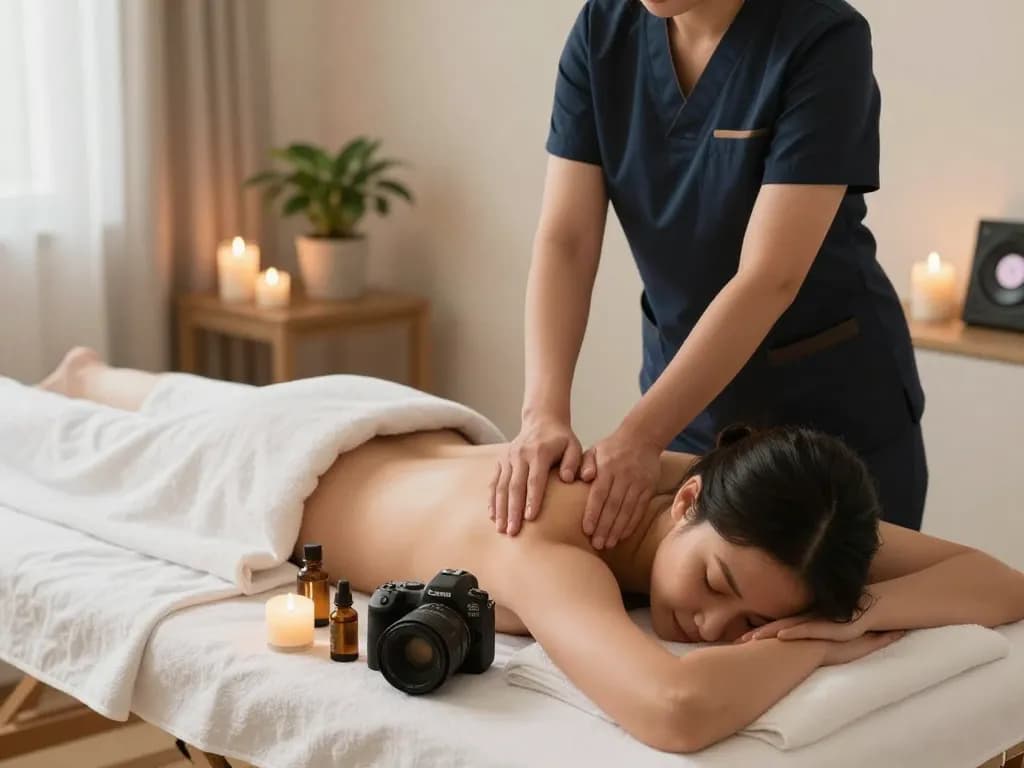 전문가 치료사와 함께하는 평온한 집 환경에서 프리미엄 출장안마를 경험하세요.