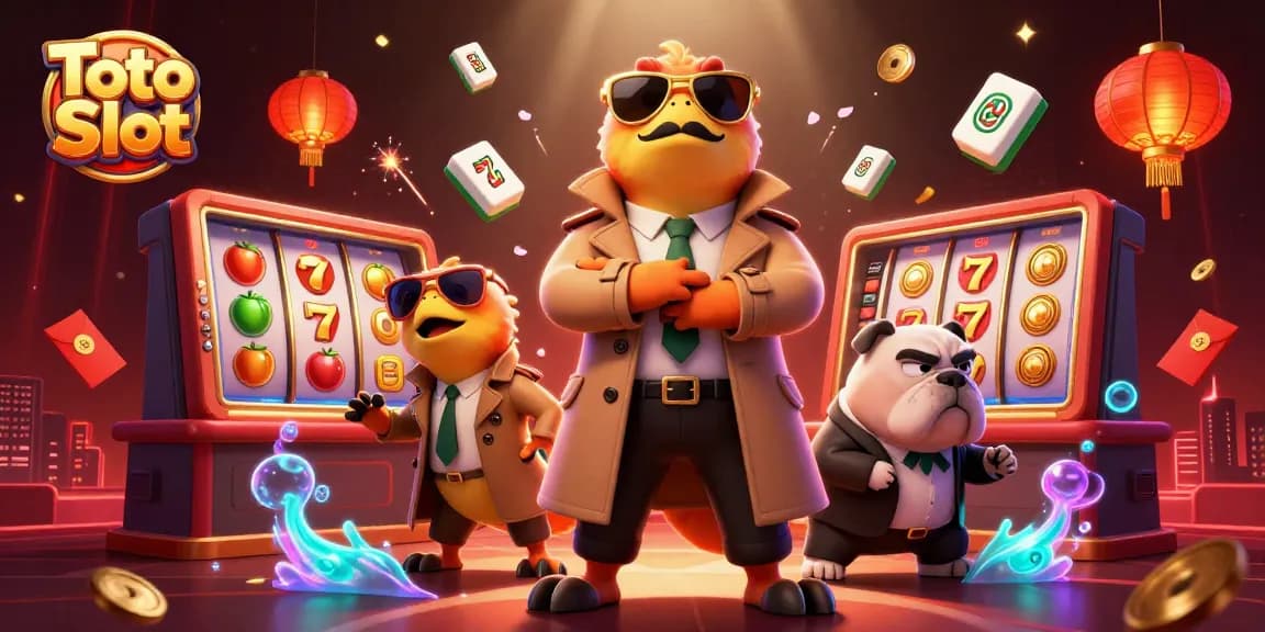 Engage in exciting Toto Slot gameplay with enchanting casino visuals and dynamic 3D interactions.