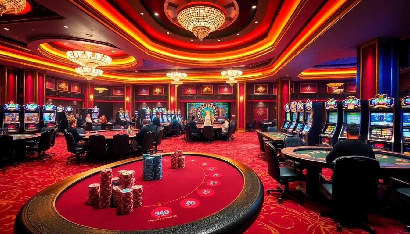Experience the thrill at ww88 casino with vibrant tables, engaging players, and luxury details.