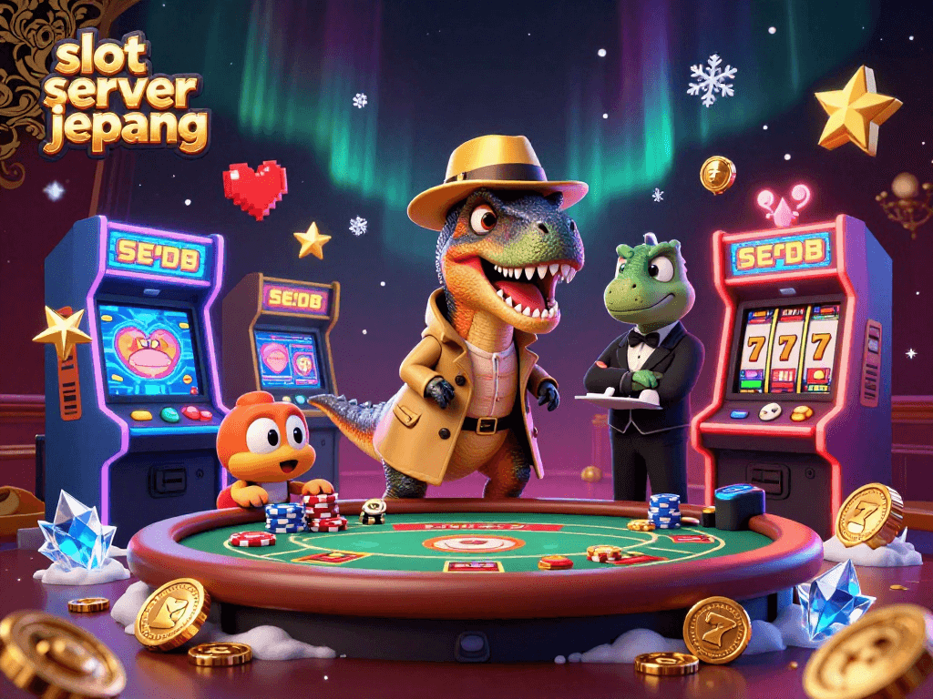 Experience thrilling gameplay with slot server jepang in a vibrant 3D casino atmosphere.