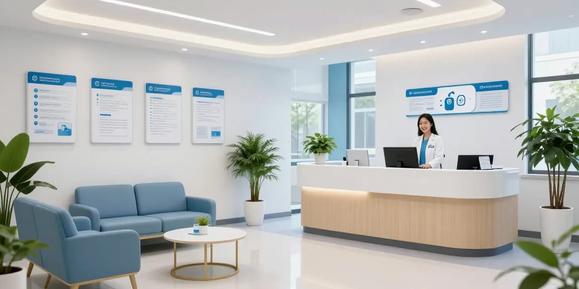 Hair transplant Turkey consultation at a modern health clinic, showcasing patient care and expert medical services.