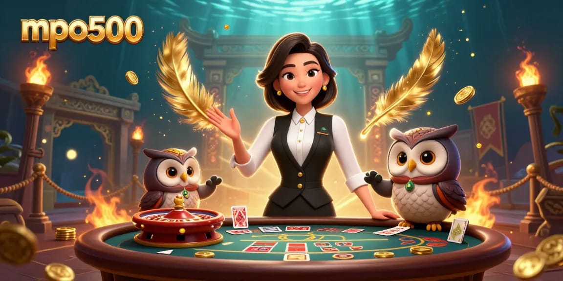 Engage in thrilling gaming action with mpo500's vibrant casino scene featuring top dealers.