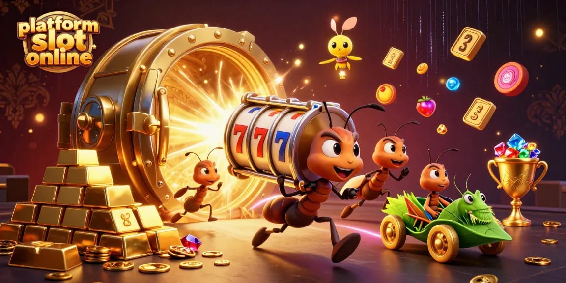 Experience thrilling gameplay at platform slot online with giant slots and golden treasures.