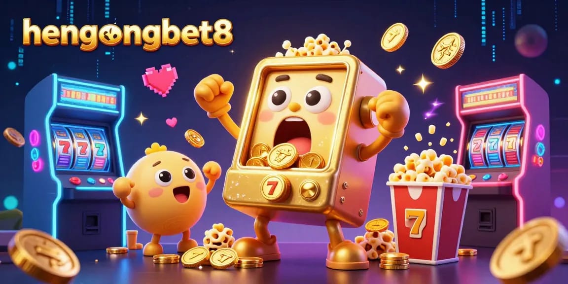 Engage with hengongbet8's vibrant gaming scene filled with lucky slot machines winning jackpots.