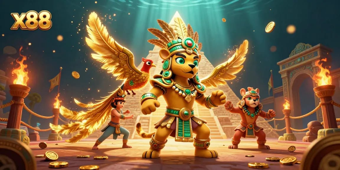 x88 invites players into a vibrant, detailed casino atmosphere filled with exciting games and rich culture.