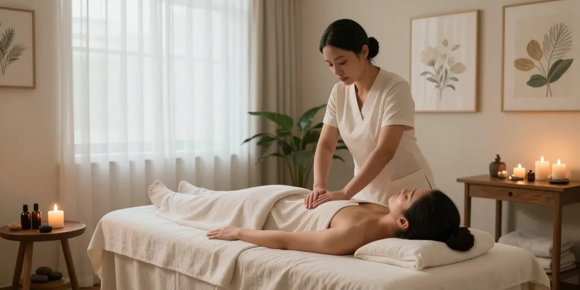 Experience relaxation with Swedish massage booking at https://www.makangs.com/ in tranquil spa atmosphere.