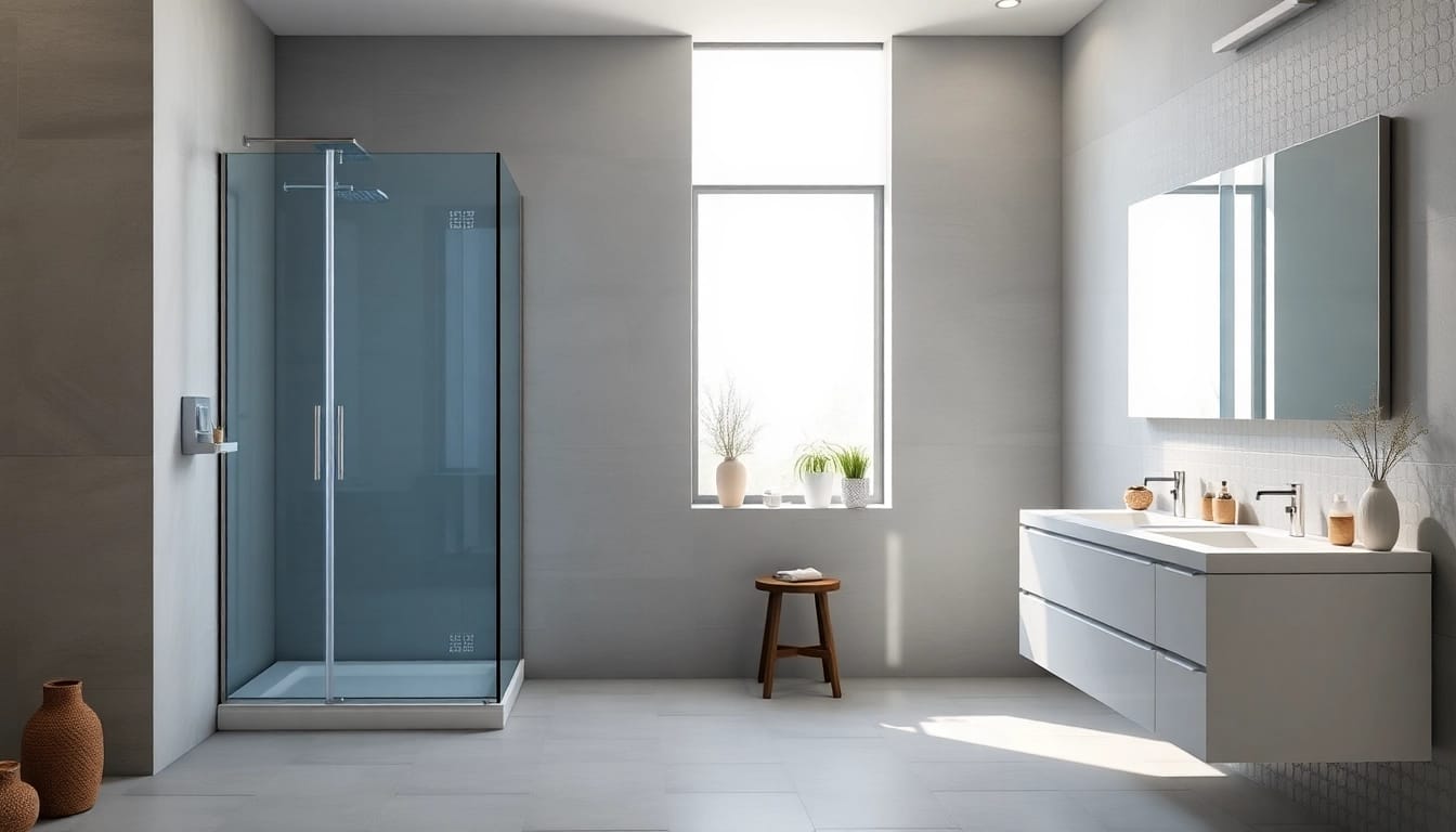 Améliorez votre salle de bains avec sirhona France, offrant des cabines de douche modernes et élégantes.