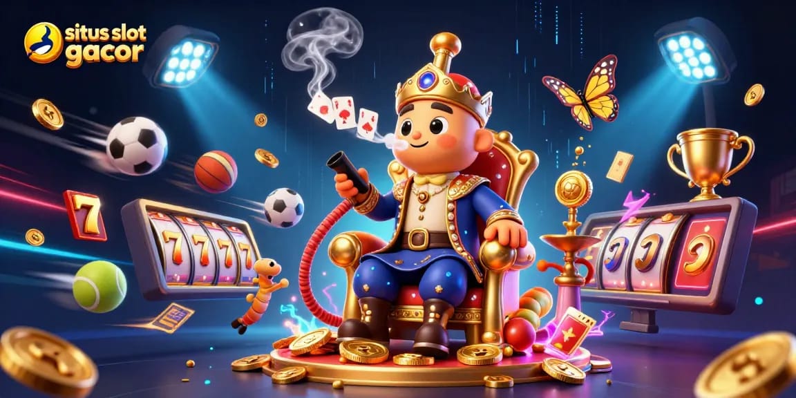 Engage in thrilling games at situs slot gacor with colorful symbols and dynamic winning opportunities.