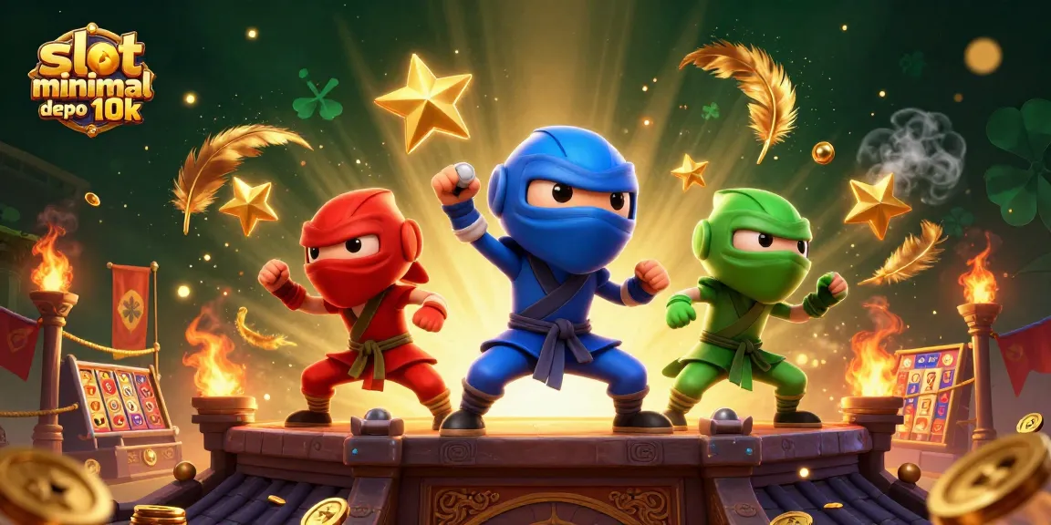 Slot minimal depo 10k menarik perhatian dengan tim ninja chameleon beraksi di arena slot.