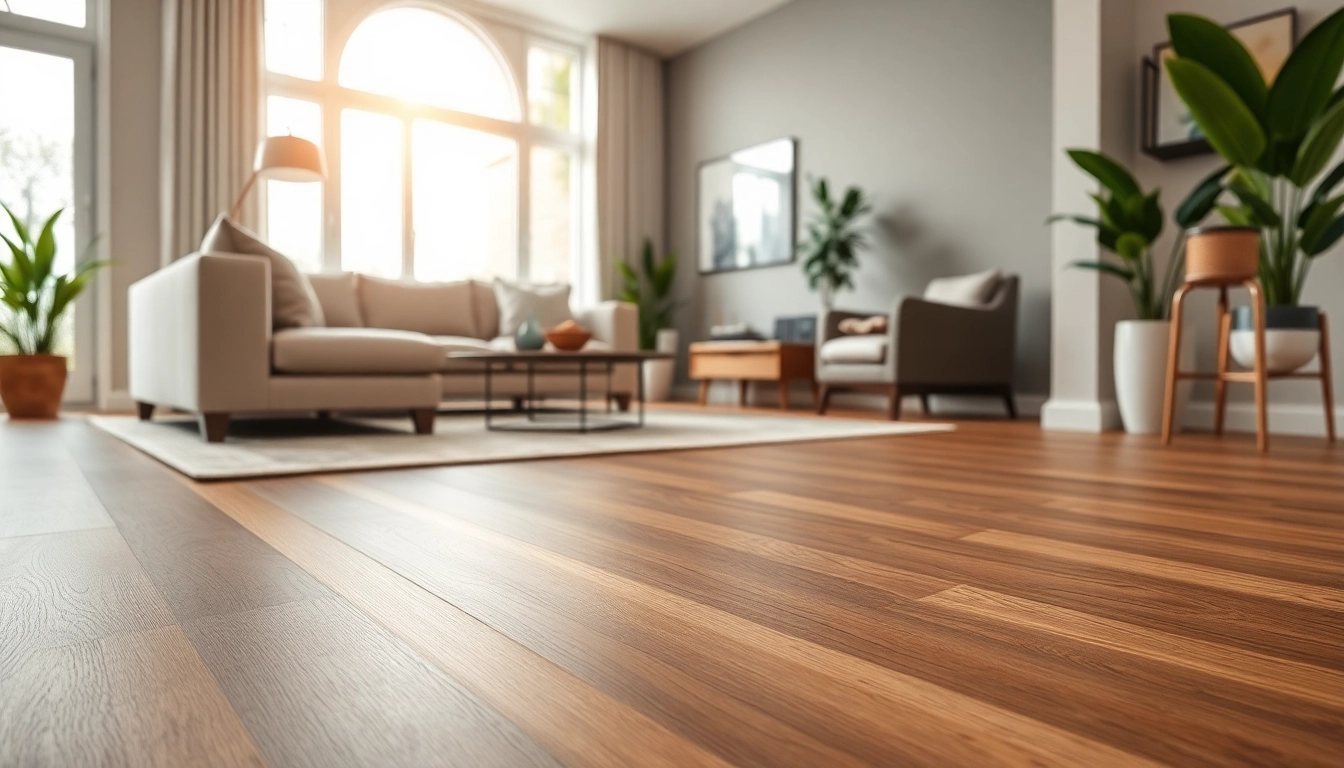 Lvp flooring installation showcasing elegant smooth textures in a cozy, modern living room.