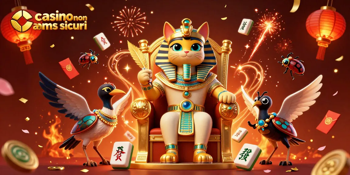 Cattura l'azione nei migliori casino non AAMS sicuri, con simboli fortunati e atmosfera coinvolgente.