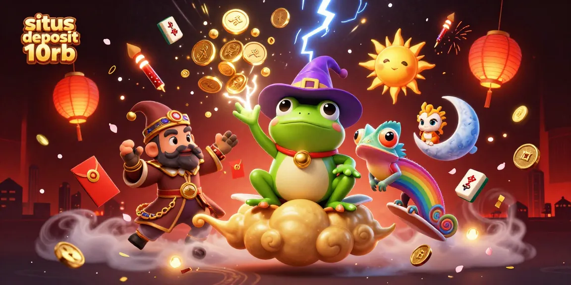 Engage in exciting gameplay with situs deposit 10rb featuring magical creatures and vibrant casino elements.