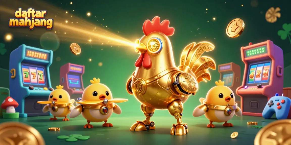 Engage with daftar mahjong in this vibrant casino scene filled with exciting game elements!