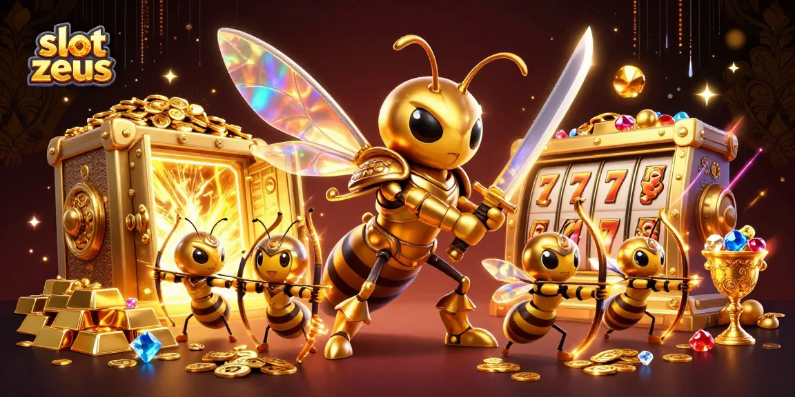 Spin and win with slot zeus featuring golden treasures and action-packed characters!