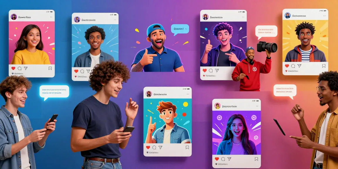 Users enjoying the interactive features of Status AI while engaging with AI characters in a vibrant digital community.