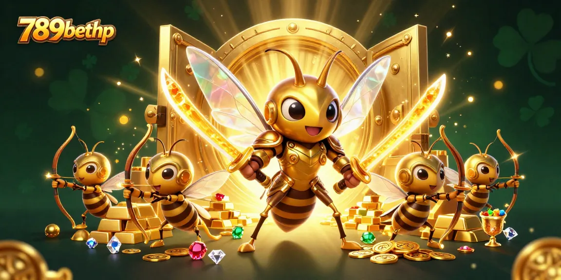 Experience thrilling games at 789bethp with dynamic characters amidst sparkling treasures.