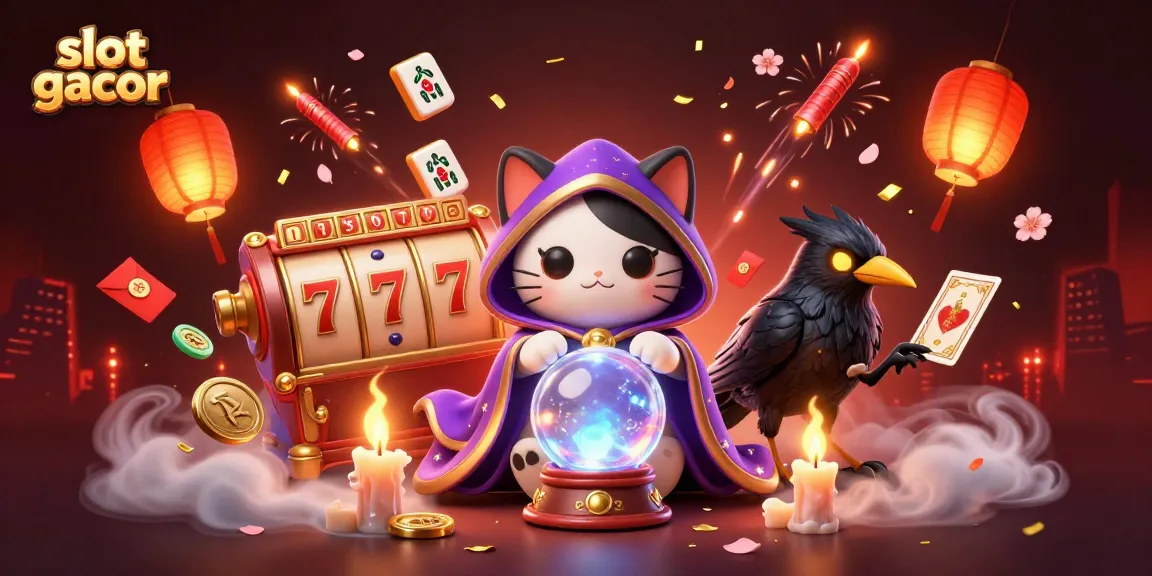 Experience thrilling slot gacor gameplay with dazzling characters and vibrant casino elements.