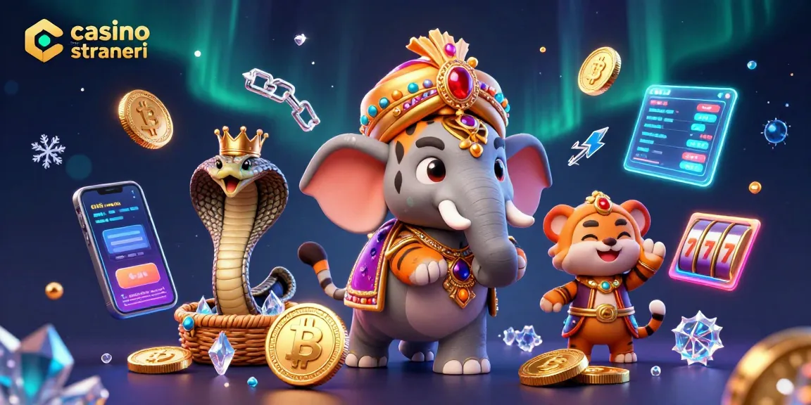 Gioca a giochi emozionanti nei casino online stranieri con elementi 3D vivaci e un'atmosfera festosa.