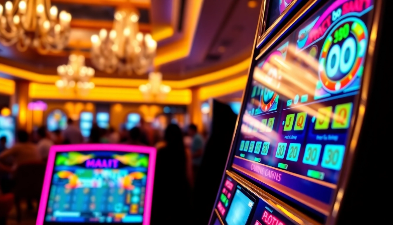 Menang besar dengan slot aplikasi dalam kasino yang glamor dan penuh warna.