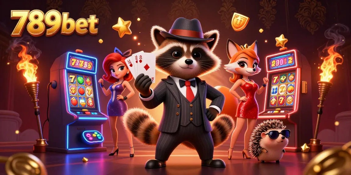 Enjoy an exciting gambling adventure with 789bet as a suave raccoon, a glamorous fox, and a bouncy hedgehog bring the casino to life.