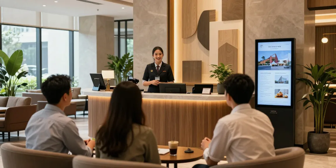rokok 88 welcoming hotel lobby with friendly staff and calming ambiance