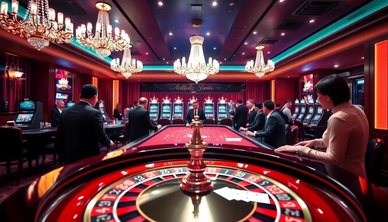 Découvrez l'excitation du 'meilleur casino en ligne 2026' avec des tables de casino vibrantes et des joueurs professionnels.