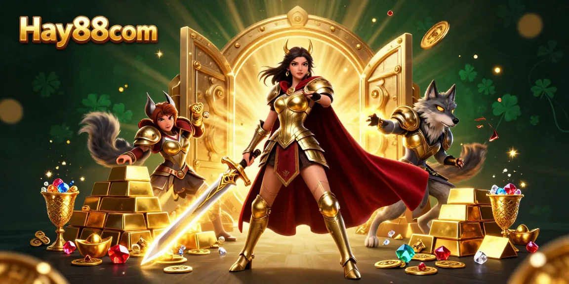 Experience thrilling games and bonuses at Hay88com with captivating 3D casino illustrations.