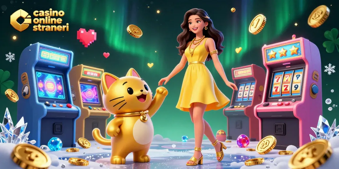 Vivi l'emozione del casino online stranieri con immagini vivaci e personaggi coinvolgenti.