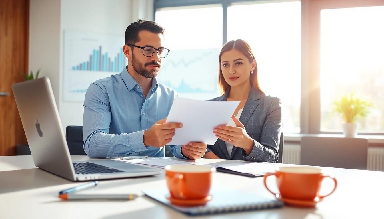 카드 한도 현금화에 대한 조언을 듣는 고객과 전문가의 모습.