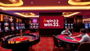 Experience thrilling games at https://www.6rwin33.com/ with exciting roulette and slot machines.