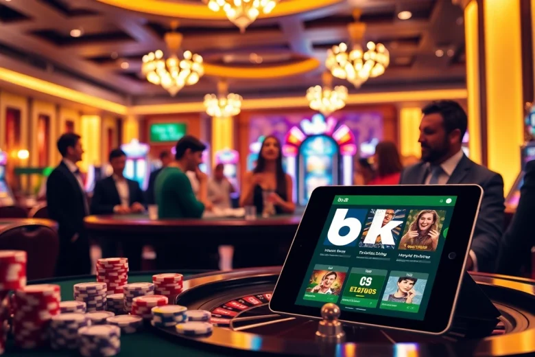 Experience thrilling gambling moments at bk8 with luxurious casino elements and engaging gameplay.