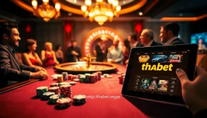 Experience vibrant gambling action at https://thabet.vegas/ with poker tables and roulette excitement.