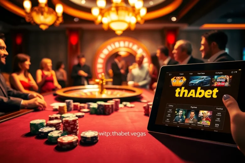 Experience vibrant gambling action at https://thabet.vegas/ with poker tables and roulette excitement.