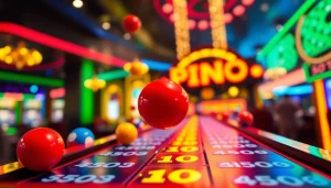 Mainkan plinko slot dengan bola warna-warni yang jatuh ke board penuh multiplier.