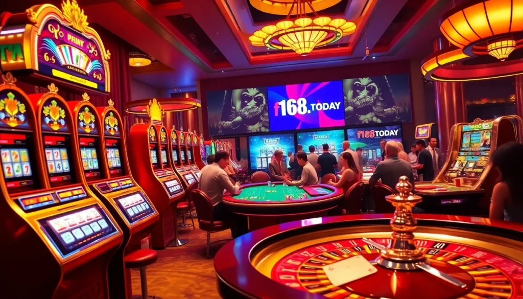 Experience high-stakes excitement at https://f168.today/ with thrilling slots and dynamic casino games.