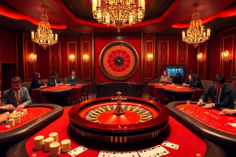 Experience the excitement of Bongdalu with engaging casino gameplay at a vibrant poker table.