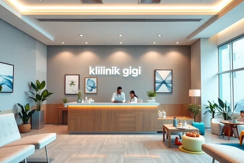 klinik gigi near me welcoming modern dental clinic waiting area