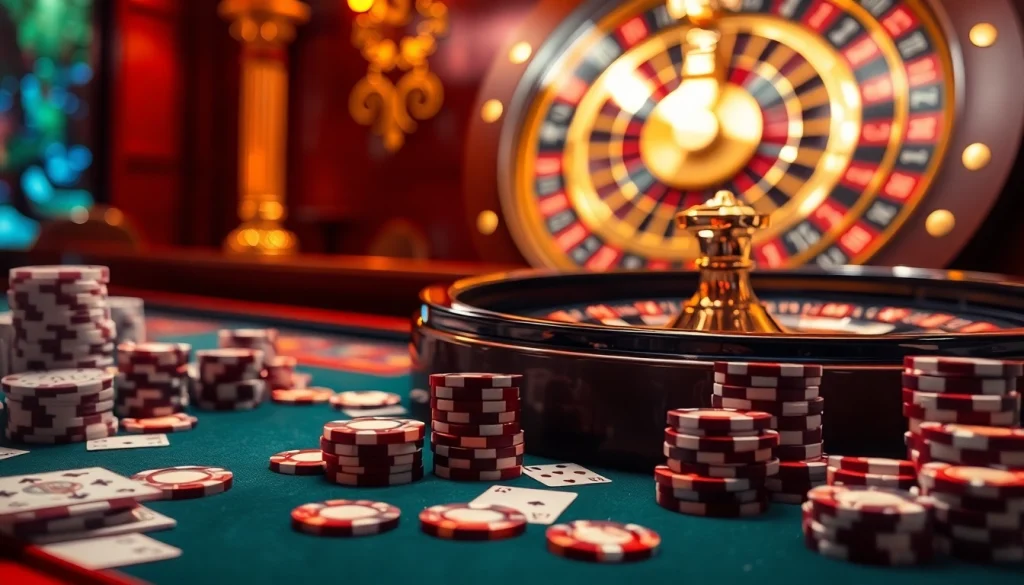 Experience high stakes excitement at Trang chủ F8bet's premier casino gaming table.