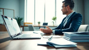 카드현금화에 대한 전문적인 금융 조언을 하는 모습입니다.