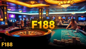 F168 players enjoying a thrilling gaming experience at luxurious casino tables.