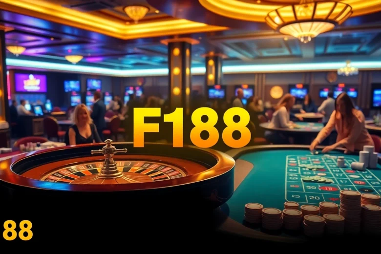 F168 players enjoying a thrilling gaming experience at luxurious casino tables.