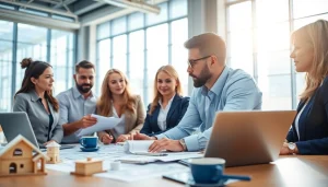 Southern California contractors association professionals collaborating on construction projects.