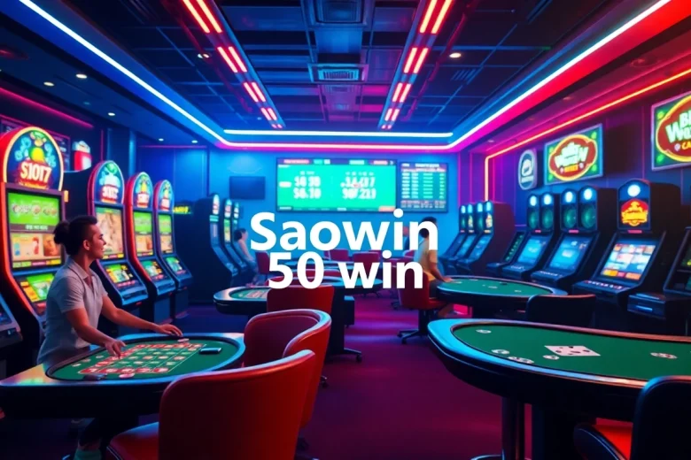 Trải nghiệm cảm giác hồi hộp khi thắng Saowin 50 Win với những trận đấu game trực tuyến sống động.