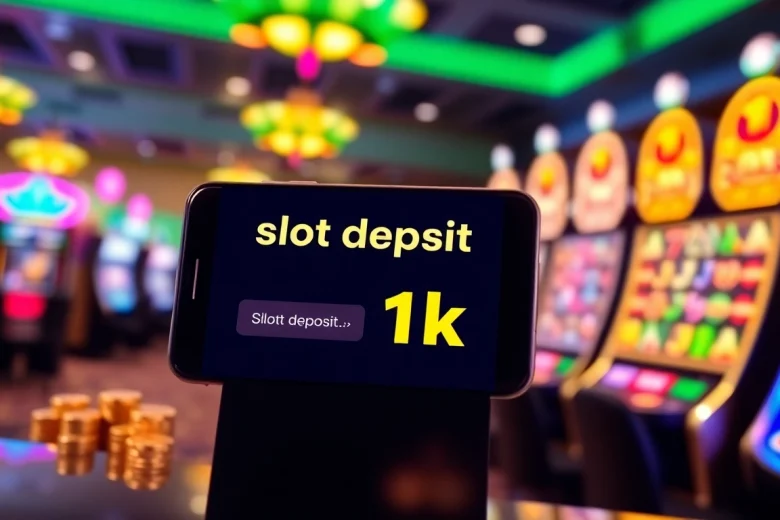 Mendaftar untuk slot deposit 1k dengan tampilan smartphone yang jelas dan menarik.