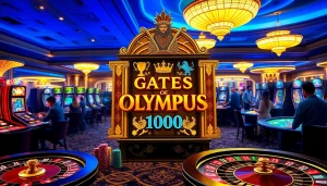 Rasakan keseruan Olympus 1000 dengan mesin slot yang elegan dan meja kasino yang penuh warna.